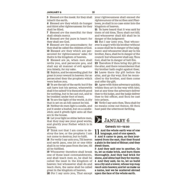 KJV Everyday Bible Red Letter Comfort Print (Hardcover) - Image 20