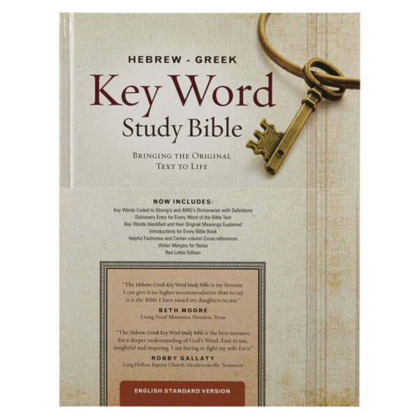 ESV Hebrew / Greek Key Word Study Bible (Hardcover) - Image 29