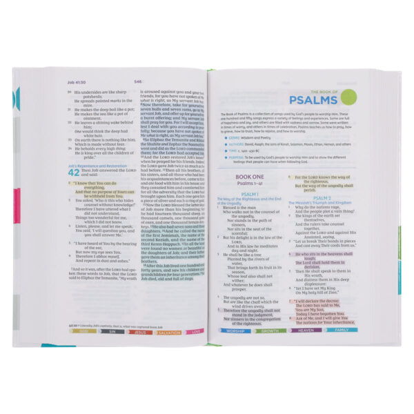 NKJV Hardcover Color Code Bible for Kids Comfort Print - Image 5