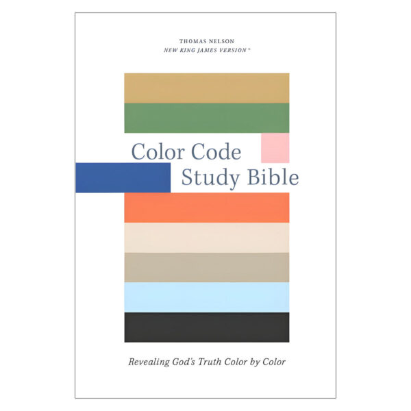 NKJV Hardcover Color Code Study Bible Red Letter - Image 7