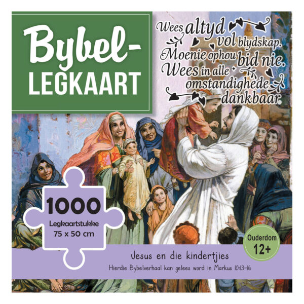 Jesus En Die Kindertjies (1000 Pieces)(Cardboard Puzzle) - Image 13