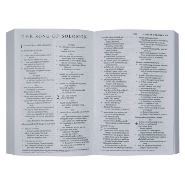 ESV Compact Bible Poppies Paperback - Image 5
