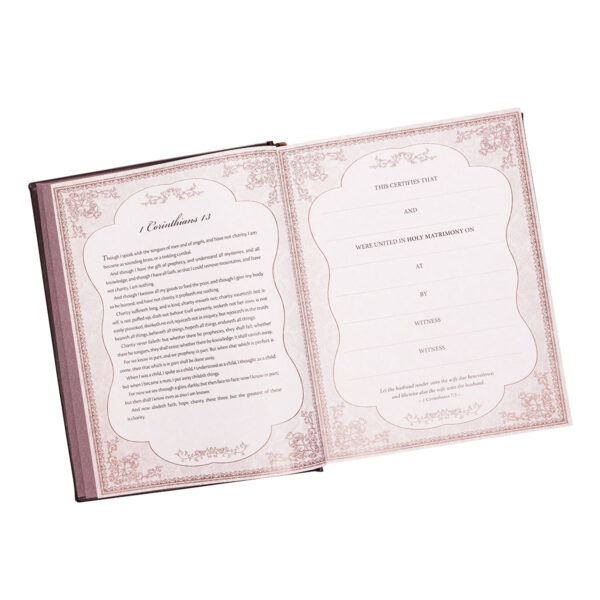 KJV Brown Faux Leather Family Bible - Image 34