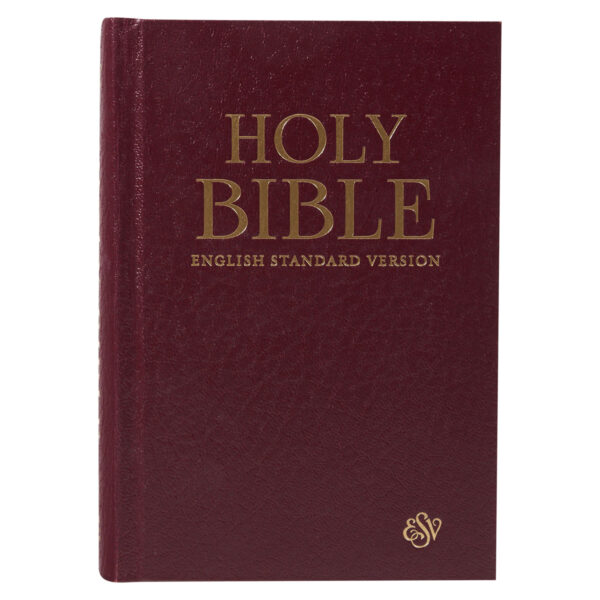 ESV Compact Bible Burgundy Hardcover - Image 1