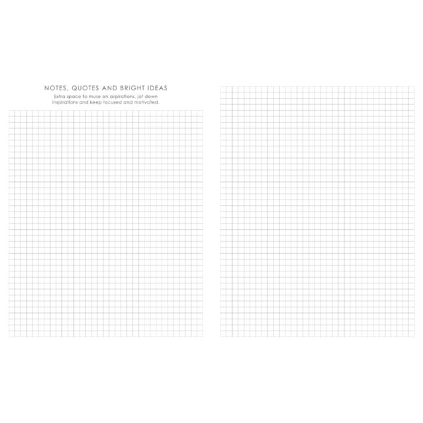 Baxter Undated Planner A4 Black (Durable Synthetic Fibre Flexcover) - Image 24