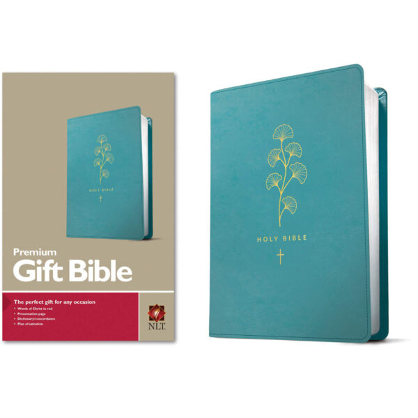 NLT Premium Gift Bible Red Letter Teal (Imitation Leather) - Image 14