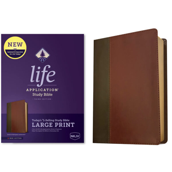NKJV Life Application Study Bible, Third Ed, Large Print, Red Letter, Mahogany (Immitation Leather) - Image 24