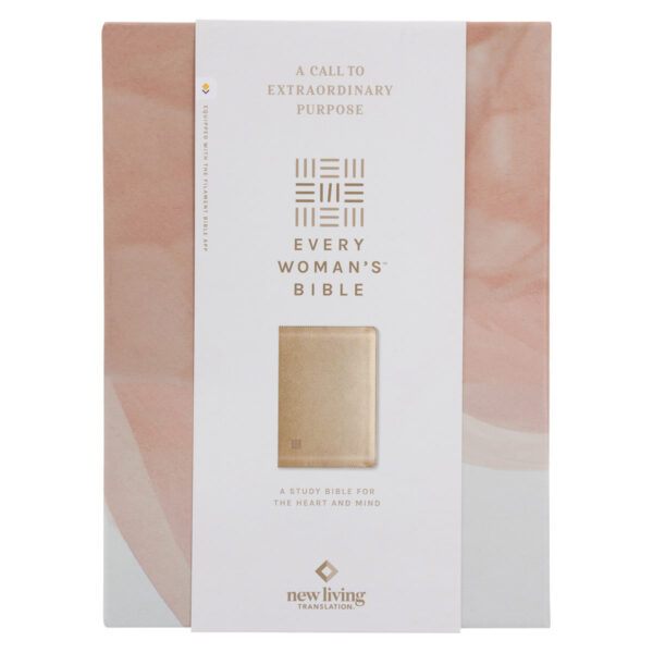 NLT Soft Gold Imitation Leather Filament Enabled Every Woman’s Bible - Image 13