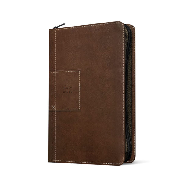 NLT Filament Thinline Reference Bible, Rustic Brown With Zip (Imitation Leather) - Image 24