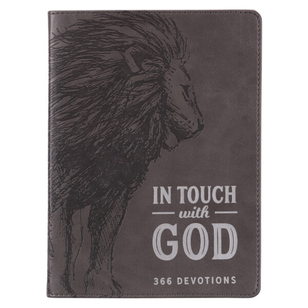In Touch With God: 366 Devotions (Faux Leather) - Image 3