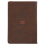 Strength and Courage Brown Lion Faux Leather Journal - Image 10