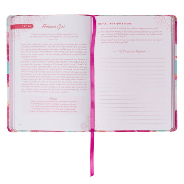 Moments with God for Teen Girls: 100 Devotions (Faux Leather) - Image 19