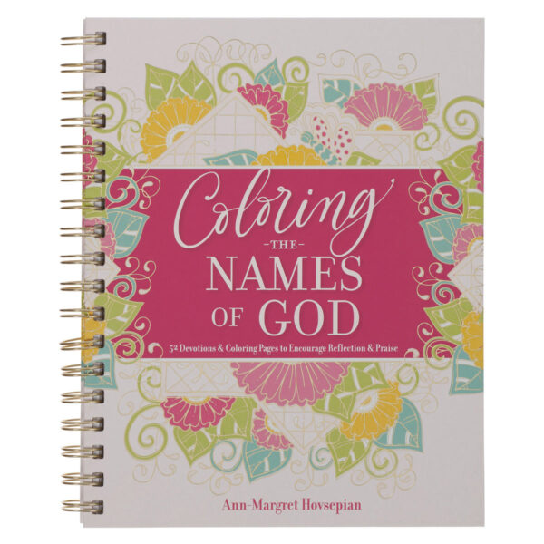 Coloring the Names of God Coloring Book (Spiral-Bound) - Image 13