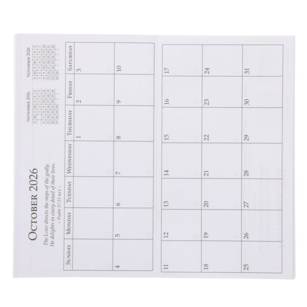 2026 Diary - Daily Planner - For I Know the Plans I Have for You - Image 5