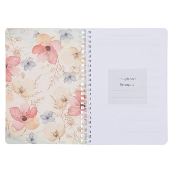 2026 Diary - Daily Planner - The Lord Is My Strength and My Song - Wirebound - Image 3