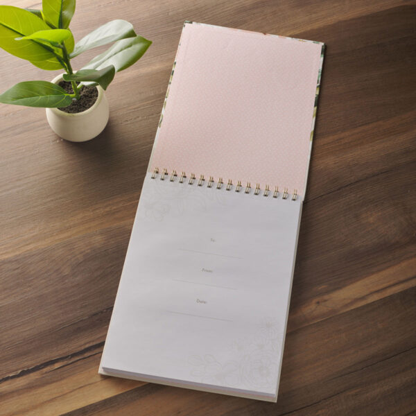 He will Cover You with His Feathers & Under His Wings You will Find Refuge A4 Wirebound Notepad - Image 7