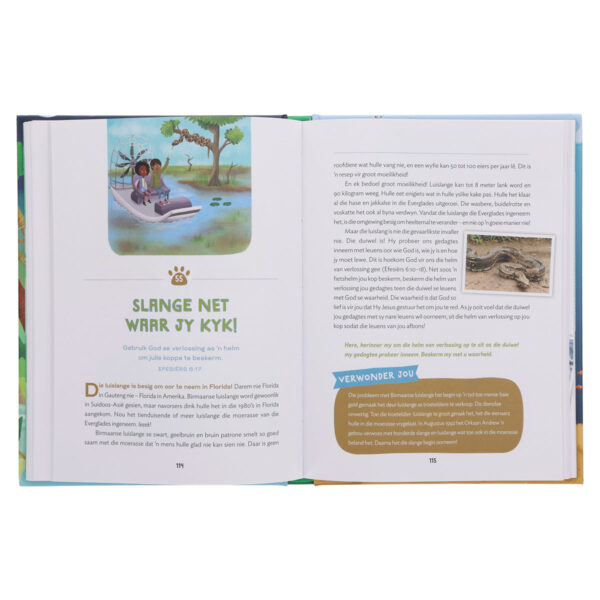 Die Wonder Van Die Skepping: 100 Dagstukkies Oor God & Wetenskap (3 Onbeskryflik Kinders)(Hardeband) - Image 33