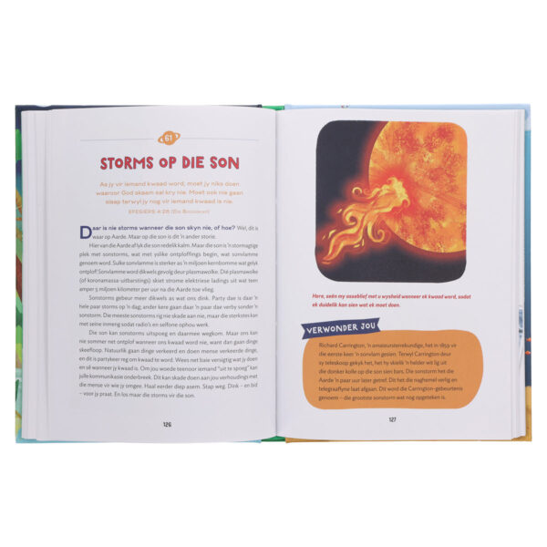 Die Wonder Van Die Skepping: 100 Dagstukkies Oor God & Wetenskap (3 Onbeskryflik Kinders)(Hardeband) - Image 34