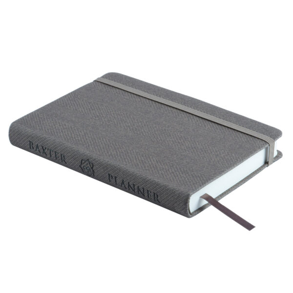 Baxter Undated Planner Pocket Edition Grey (Durable Synthetic Fiber Flexcover) - Image 30