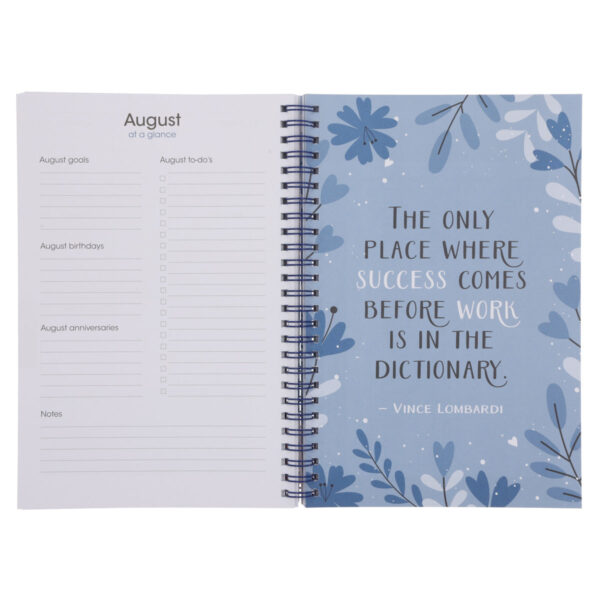 2026 Diary - Daily Planner - Inspirational - Take Time - Wirebound - Image 5