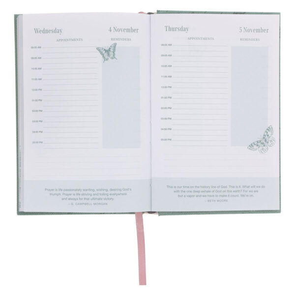 2026 Diary - General Christian Daily Planner for Women - Hardcover - Image 4