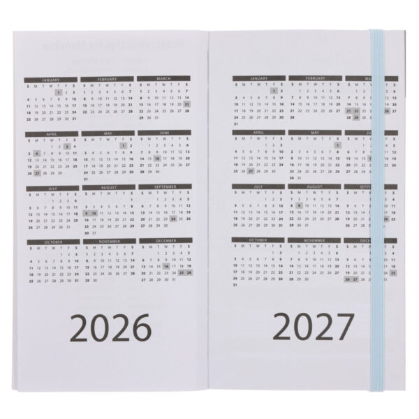 2026 Pocket Diary - Daily Planner - Bright Pattern - Paperback - Image 4