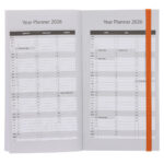 2026 Pocket Diary - Daily Planner - Teal and Orange - Paperback - Image 5