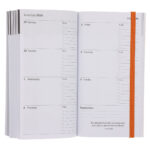 2026 Pocket Diary - Daily Planner - Teal and Orange - Paperback - Image 7