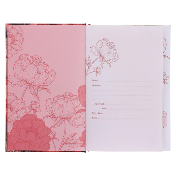 2026 Nina Smit Diary - Daily Planner for Women - Floral - Hardcover - Image 3