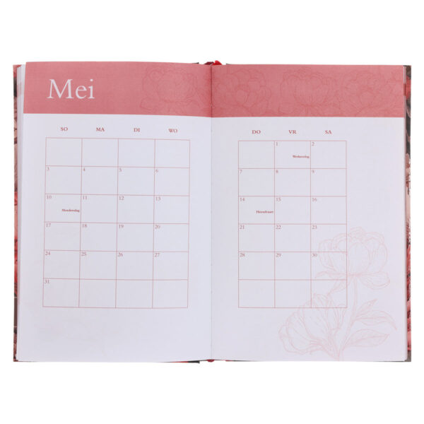 2026 Nina Smit Dagboek - Dagbeplanner Blomme - Hardeband - Image 4