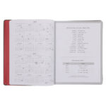 2026 John Maxwell A4 Diary - Daily Planner Red and Grey - Imitation Leather - Image 5