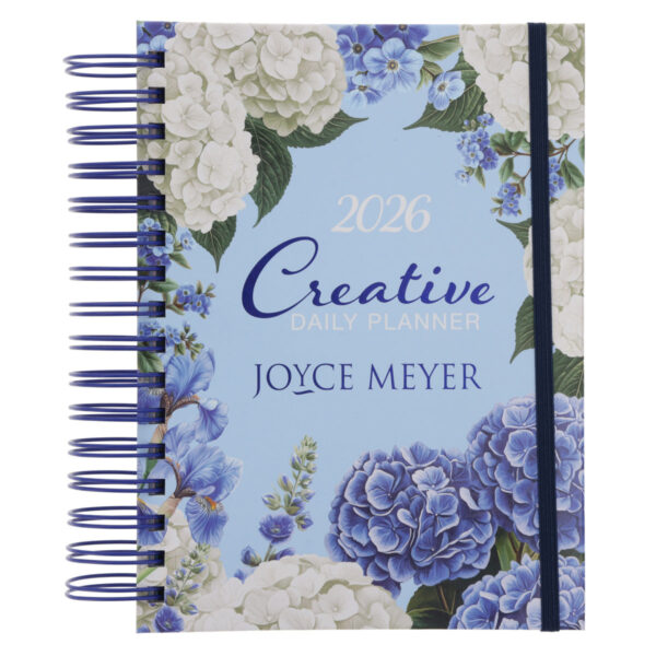 2026 Joyce Meyer Diary - Daily Planner - Creative - Wirebound - Image 1