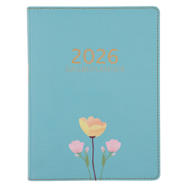 2026 Dagboek - Dagbeplanner - Leefstyl vir die Vrou - Kunsleer - Image 1