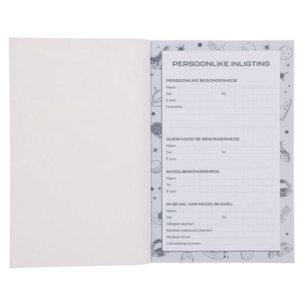 2026 Skooldagboek - Dagbeplanner vir Seuns - Mik vir die Sterre - Sagteband - Image 6