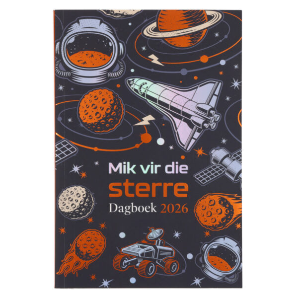 2026 Skooldagboek - Dagbeplanner vir Seuns - Mik vir die Sterre - Sagteband - Image 3