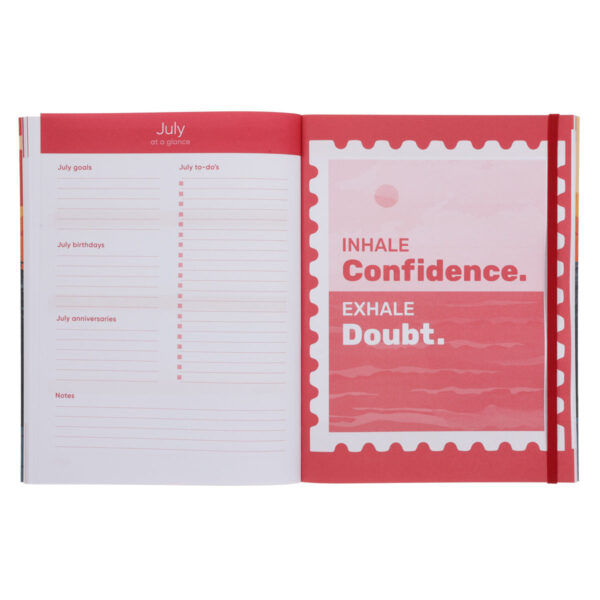 2026 Diary - Daily Planner - Imagine Great New Adventures - Flexcover - Image 5