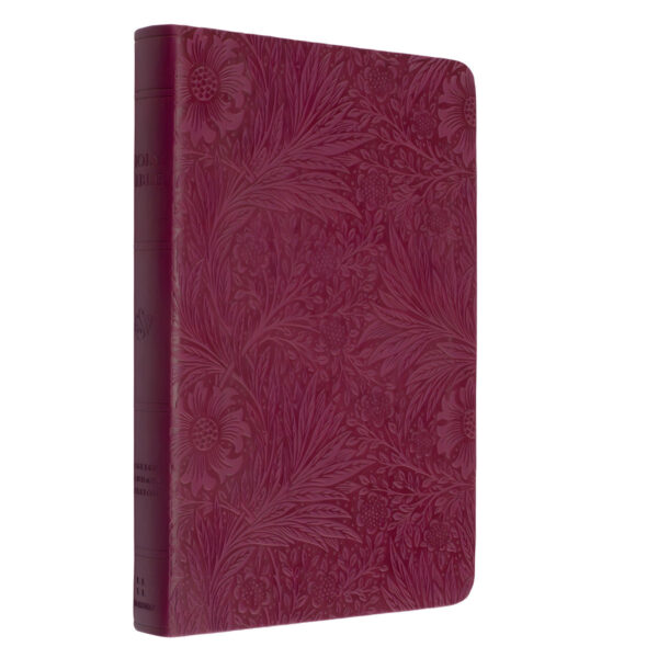 ESV Raspberry Floral Design Imitation Leather Value Thinline Bible - Image 2