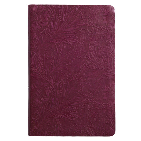 ESV Raspberry Floral Design Imitation Leather Value Thinline Bible - Image 1