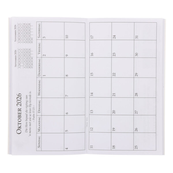 2026 Dagboek - Dagbeplanner - U Woord Is 'n Lamp - Image 4