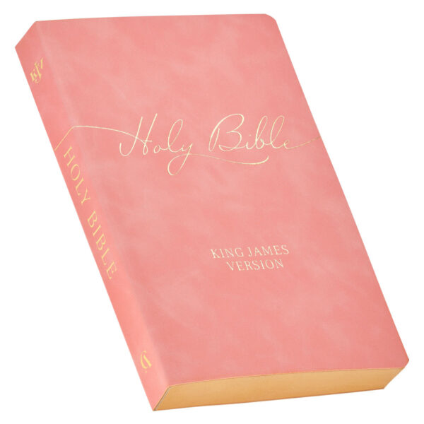 KJV Pink Faux Leather Flexcover Gift Edition Bible - Image 3
