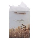 Amazing Grace Portrait Gift Bag with Gift Tag - Image 2