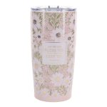 May the Lord Bless You and Keep You Pink Floral Stainless Steel Travel Mug