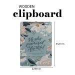 He Who Promised Is Faithful Clipboard with Notepad - Image 3