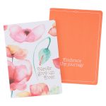 Never Give Up Ever Coral Poppies Two-Piece Notebook Set - Image 24
