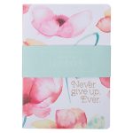 Never Give Up Ever Coral Poppies Two-Piece Notebook Set - Image 21