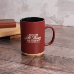 With God All Things Are Possible Ceramic Mug - Image 6