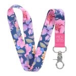 Proverbs 31:25 Floral Lanyard - Image 4