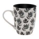 She Is Clothed with Strength and Dignity Ceramic Mug with Black Interior