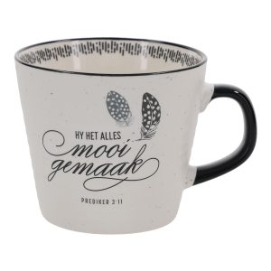 Hy Het Alles Mooi Gemaak Afrikaans Ceramic Mug