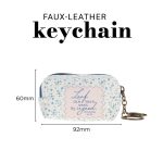 Loof die Here Want Hy Is Goed Afrikaans Keychain with Faux Leather Pouch - Image 5